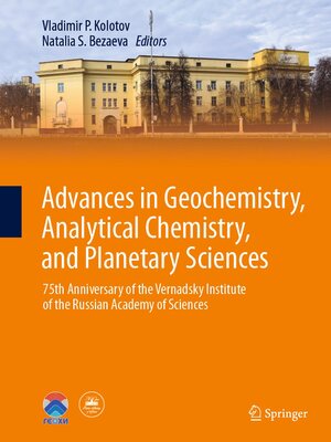 cover image of Advances in Geochemistry, Analytical Chemistry, and Planetary Sciences
